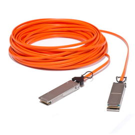 cavo ottico attivo dell'diretto-attaccatura di 40GBase AOC QSFP+, 100 metri