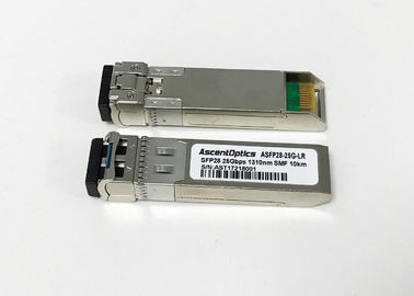 Ricetrasmettitore compatibile di Cisco LC SFP28, modulo a fibra ottica del ricetrasmettitore della LR